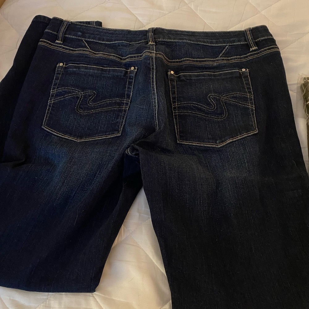 NWT White House Black Market Dark Indigo Boot Cut Jeans